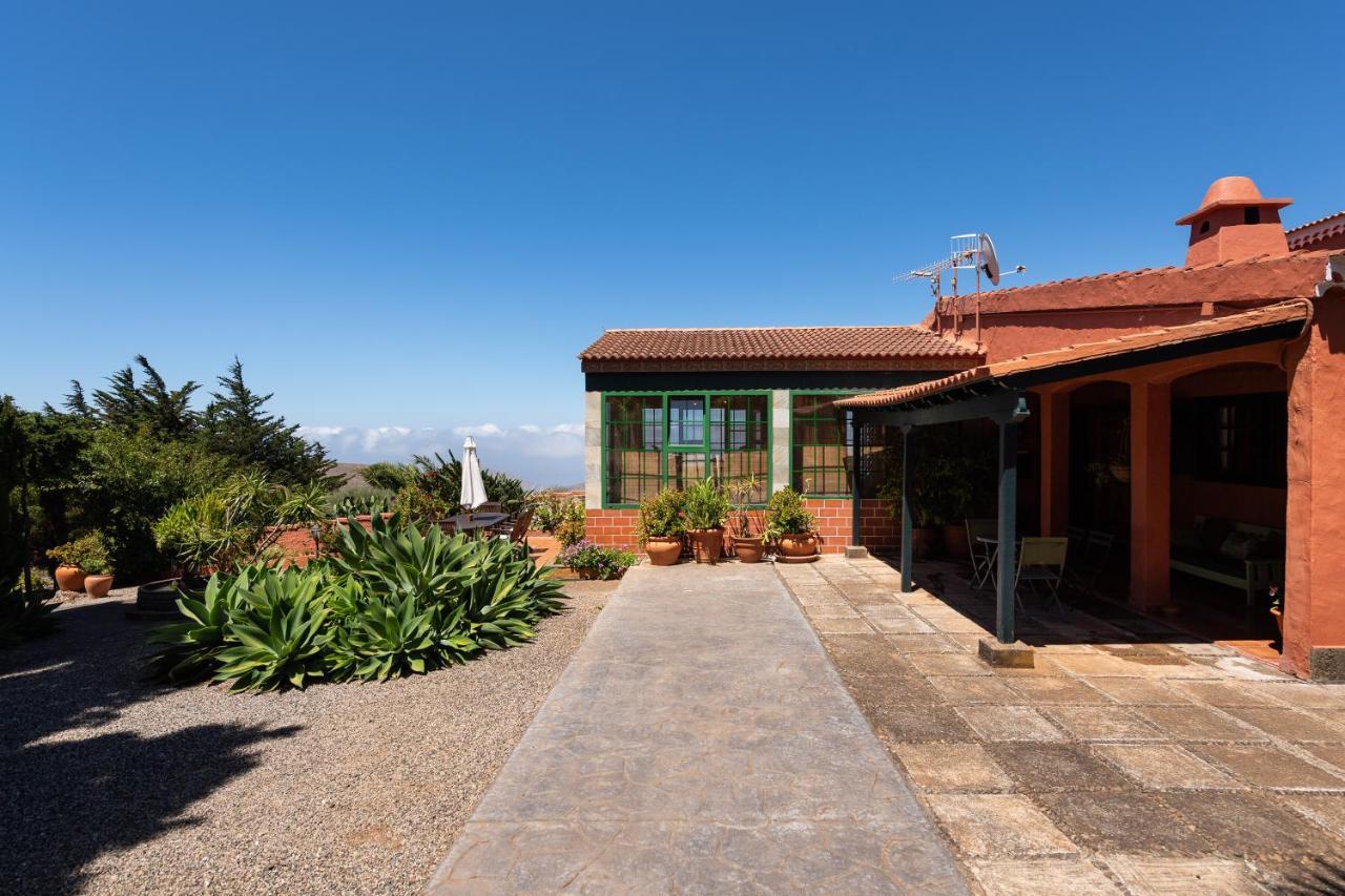 Villa Rural El Poleo D&R Con Piscina Climatizada Privada Y Solarium Pico de Viento Eksteriør billede