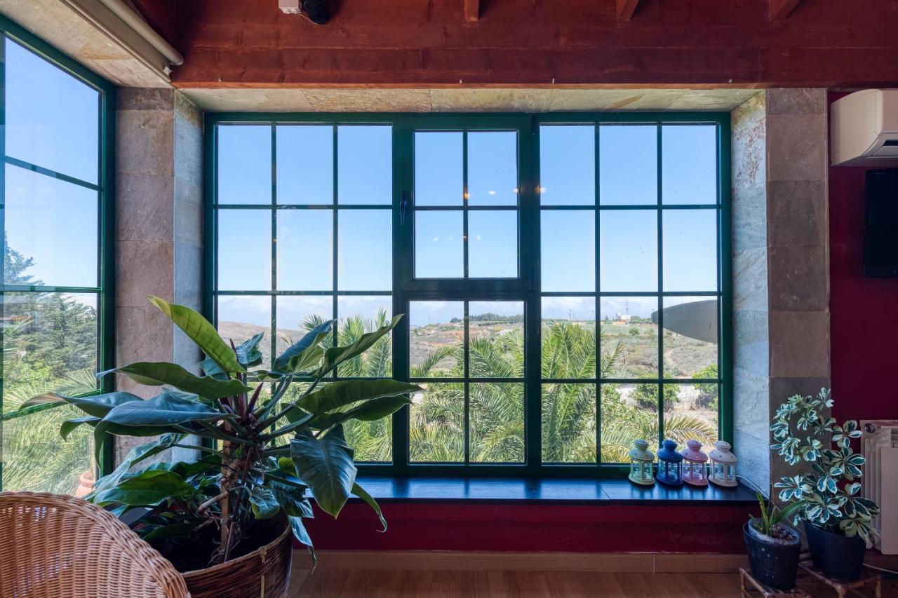 Villa Rural El Poleo D&R Con Piscina Climatizada Privada Y Solarium Pico de Viento Eksteriør billede