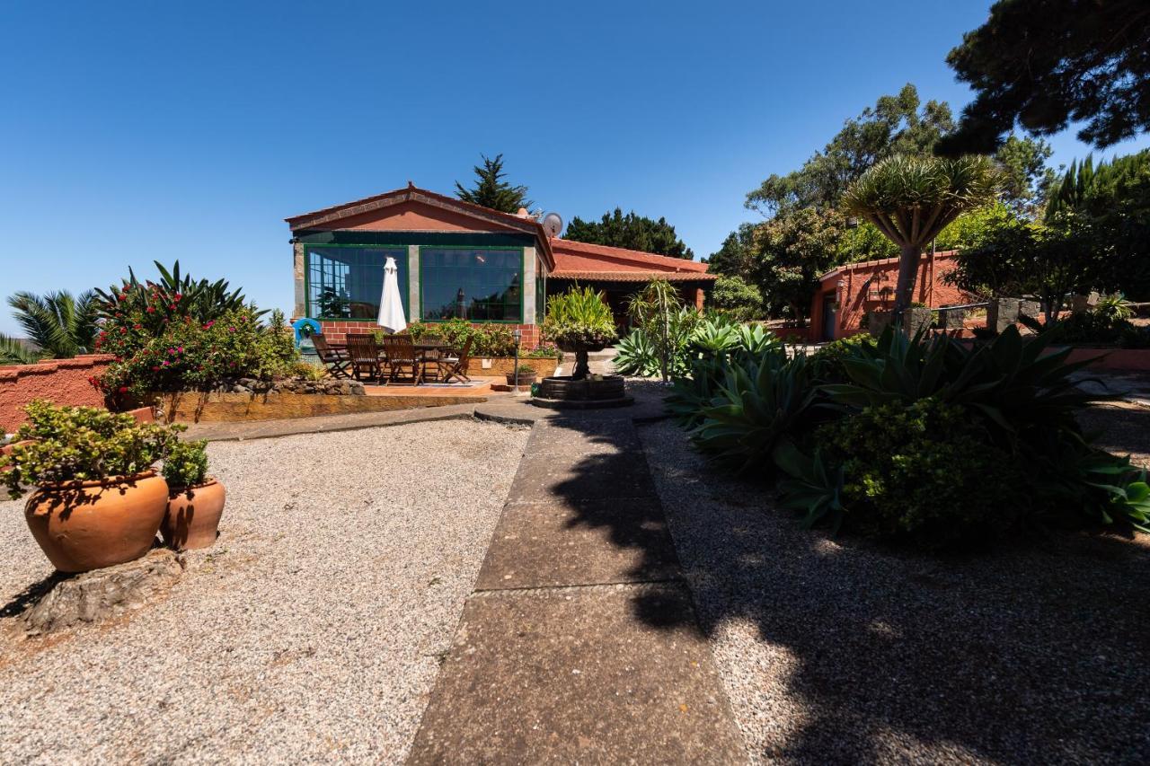 Villa Rural El Poleo D&R Con Piscina Climatizada Privada Y Solarium Pico de Viento Eksteriør billede