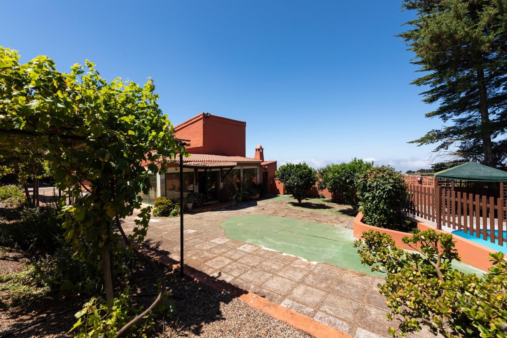 Villa Rural El Poleo D&R Con Piscina Climatizada Privada Y Solarium Pico de Viento Eksteriør billede