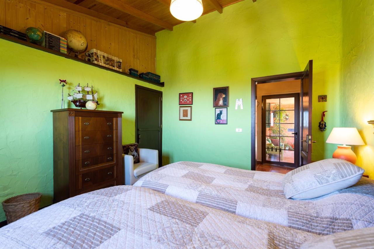 Villa Rural El Poleo D&R Con Piscina Climatizada Privada Y Solarium Pico de Viento Eksteriør billede